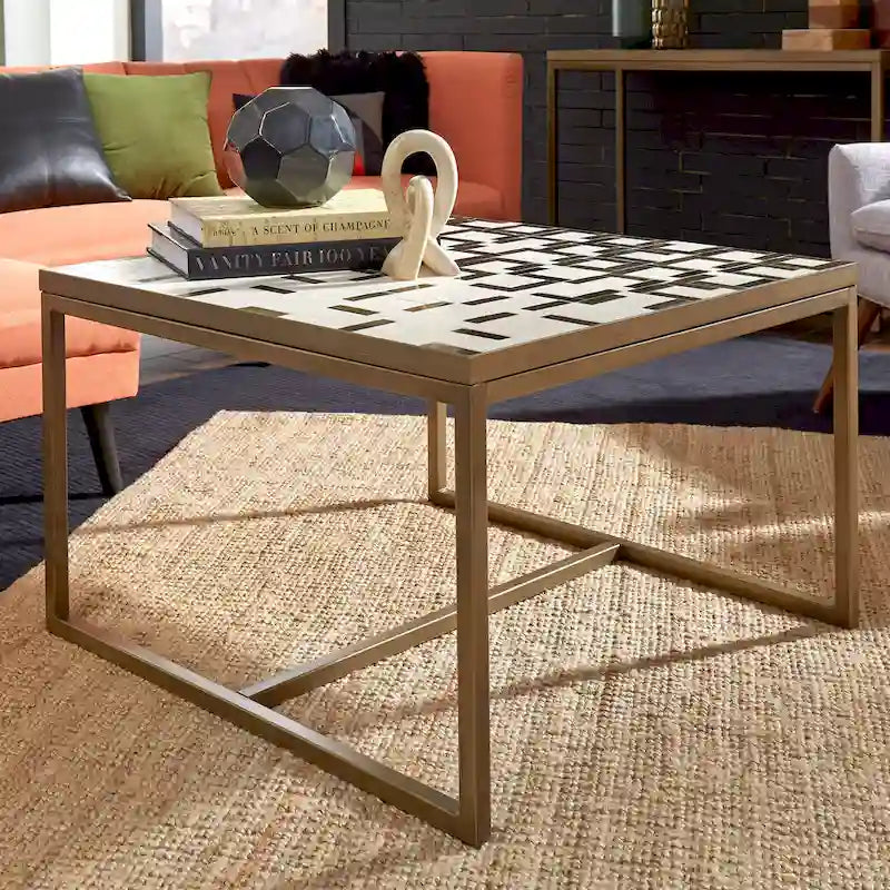 Geometric II Square Coffee Table by Homestyles
