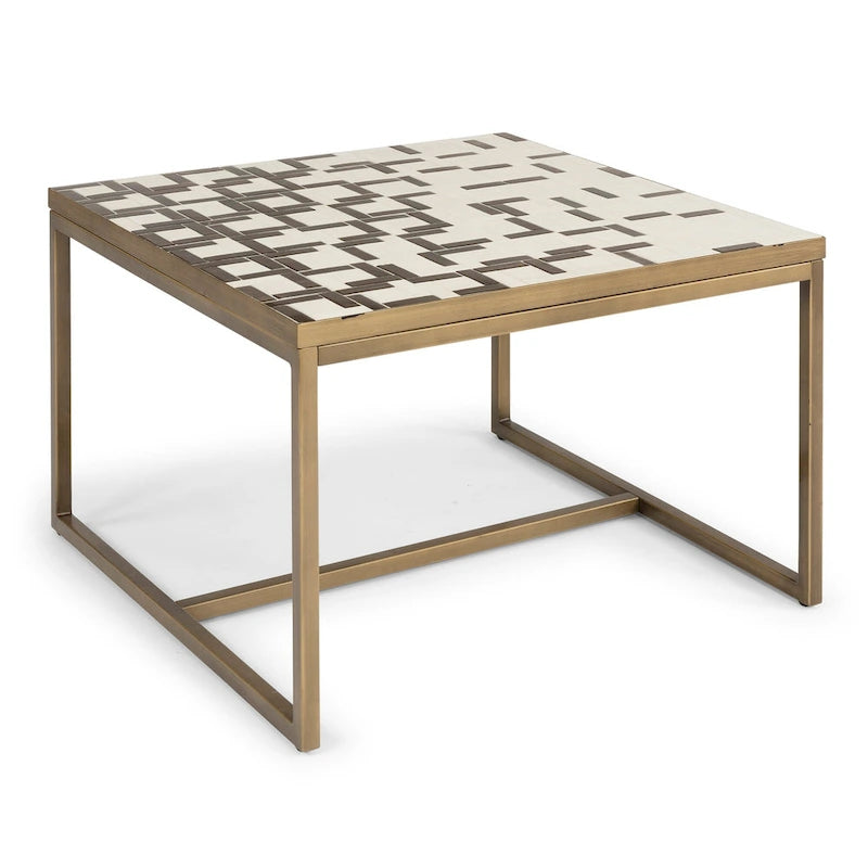 Table basse carrée Geometric II de Homestyles