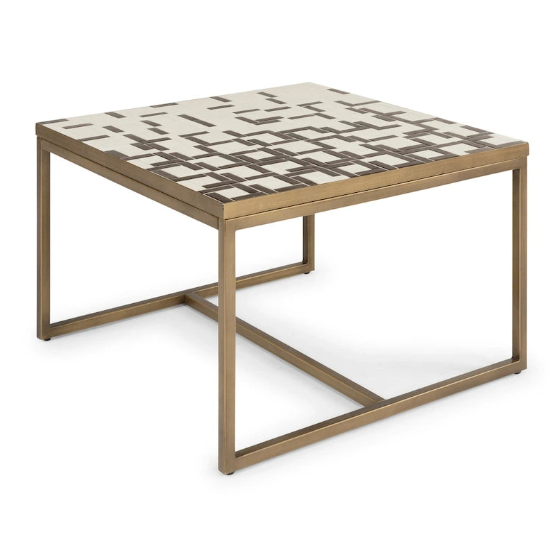 Table basse carrée Geometric II de Homestyles
