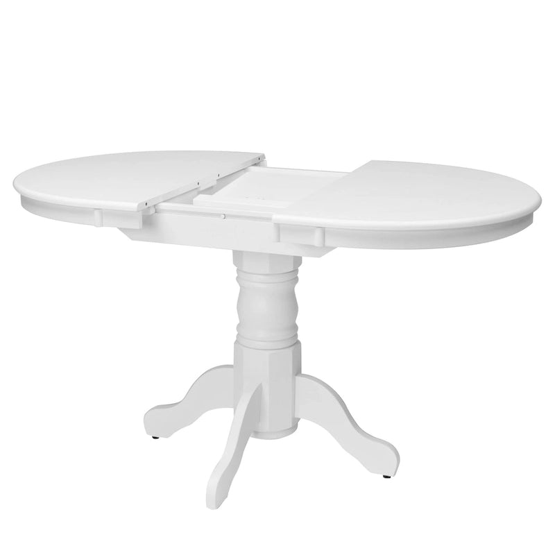 Table de salle à manger ovale extensible Dilon