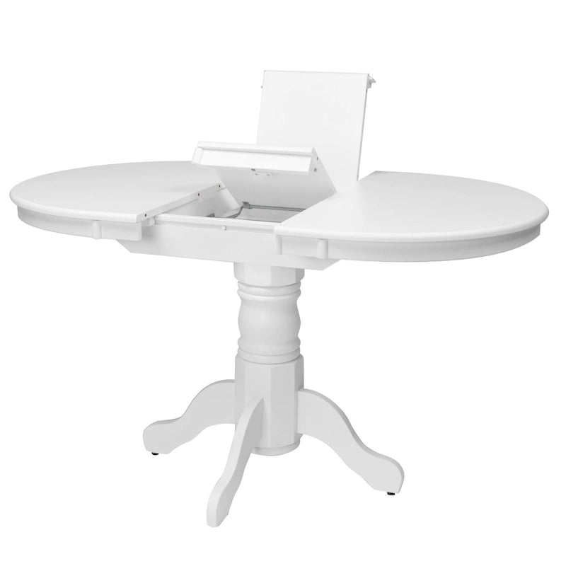 Table de salle à manger ovale extensible Dilon