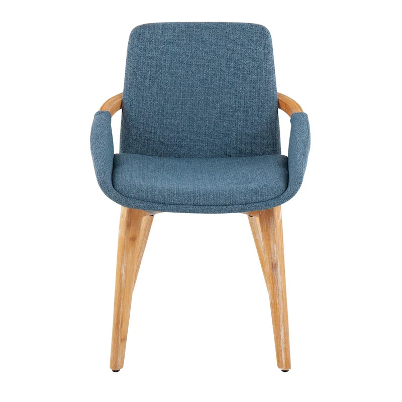 Chaise de salle à manger en bois naturel Carson Carrington Pugo