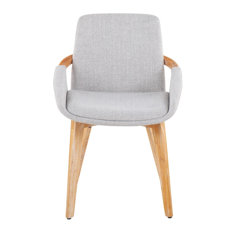 Chaise de salle à manger en bois naturel Carson Carrington Pugo