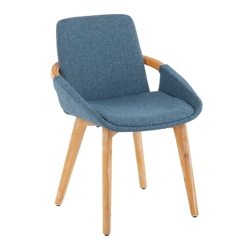 Chaise de salle à manger en bois naturel Carson Carrington Pugo