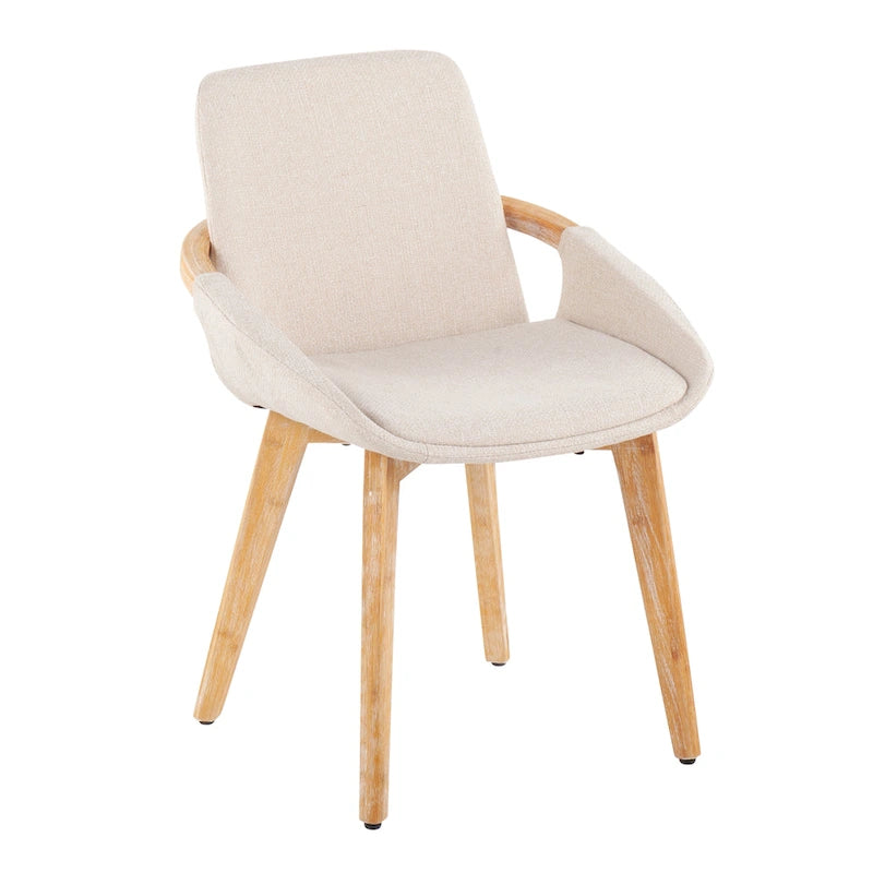 Chaise de salle à manger en bois naturel Carson Carrington Pugo