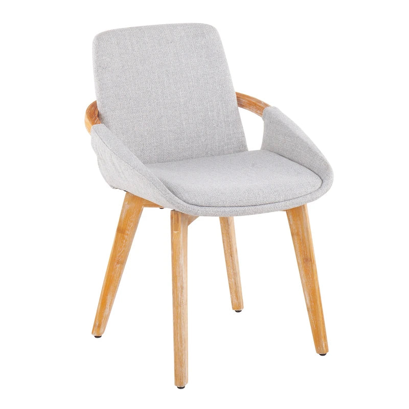 Chaise de salle à manger en bois naturel Carson Carrington Pugo