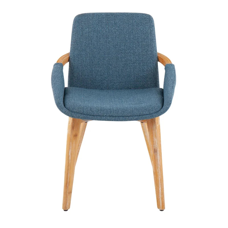 Chaise de salle à manger en bois naturel Carson Carrington Pugo
