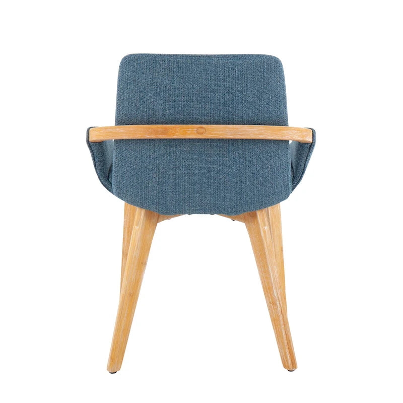 Chaise de salle à manger en bois naturel Carson Carrington Pugo