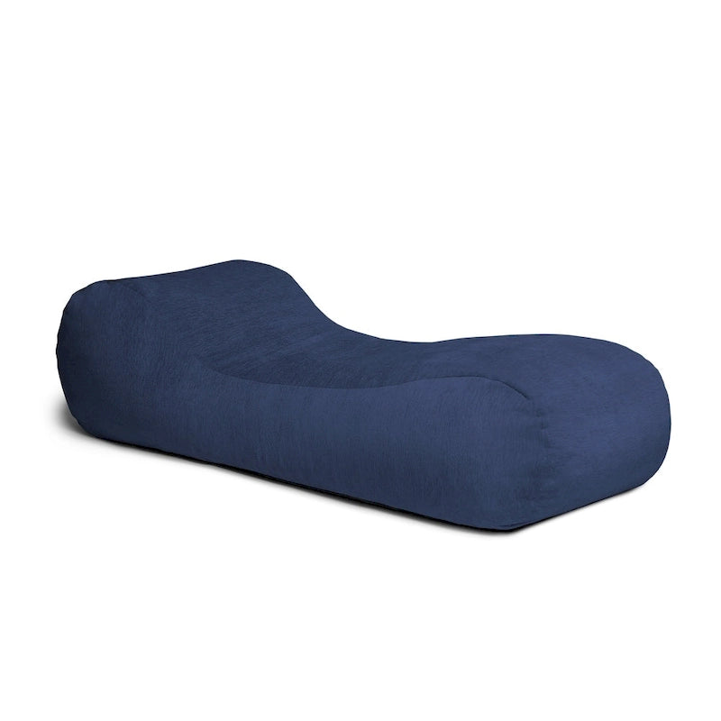 Pouf Jaxx Arlo avec housse en chenille