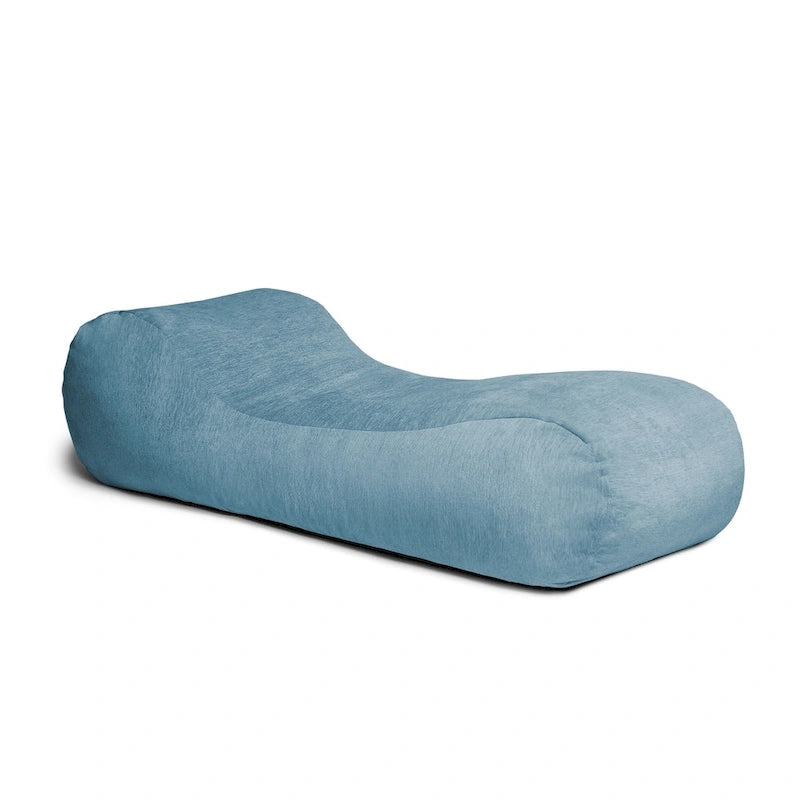 Pouf Jaxx Arlo avec housse en chenille