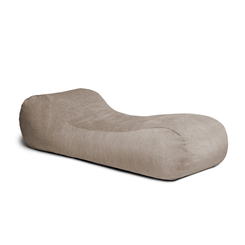 Pouf Jaxx Arlo avec housse en chenille