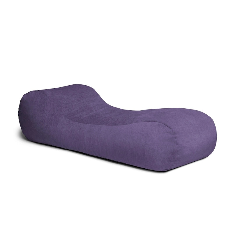Pouf Jaxx Arlo avec housse en chenille