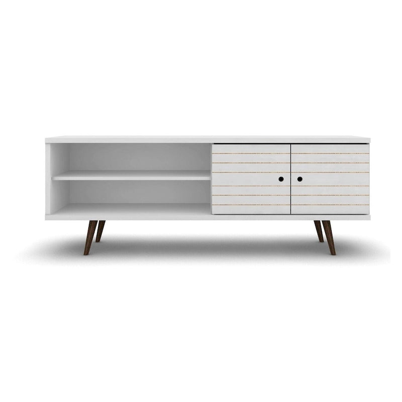 Manhattan Comfort Console d'armoire multimédia moderne en bois Sortland