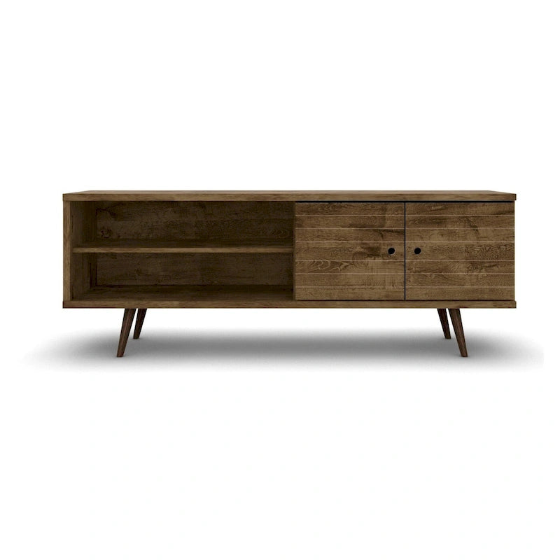 Manhattan Comfort Console d'armoire multimédia moderne en bois Sortland