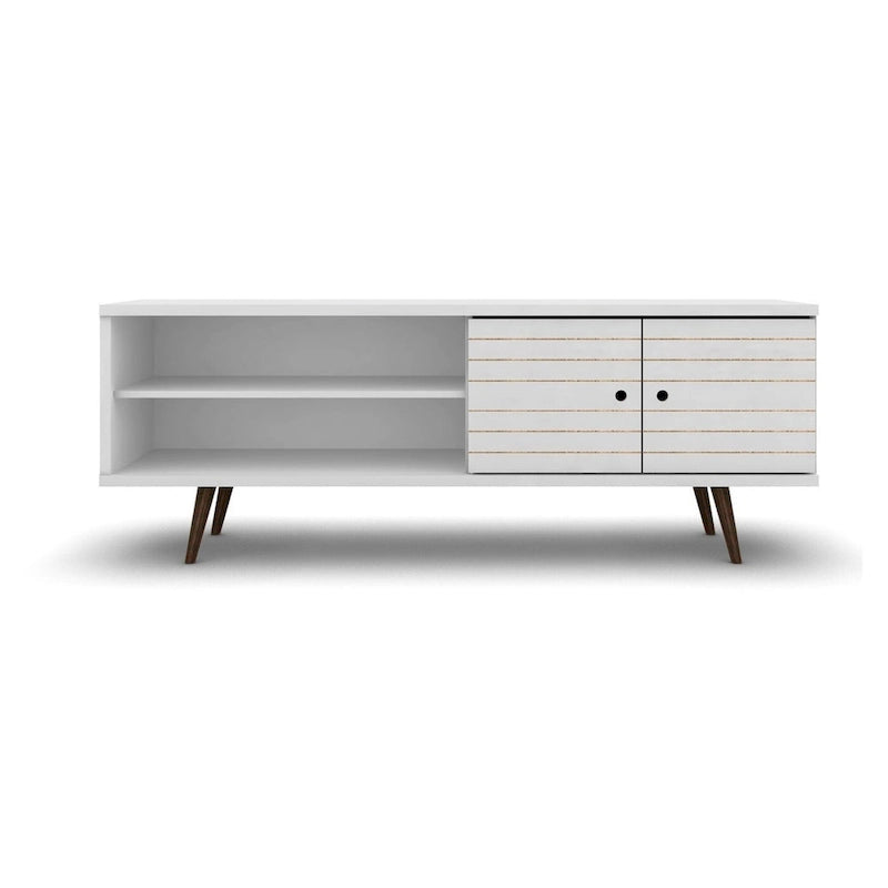 Manhattan Comfort Console d'armoire multimédia moderne en bois Sortland