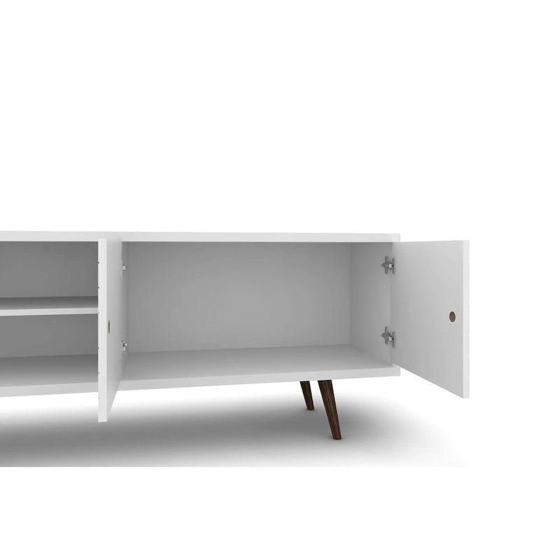 Manhattan Comfort Console d'armoire multimédia moderne en bois Sortland