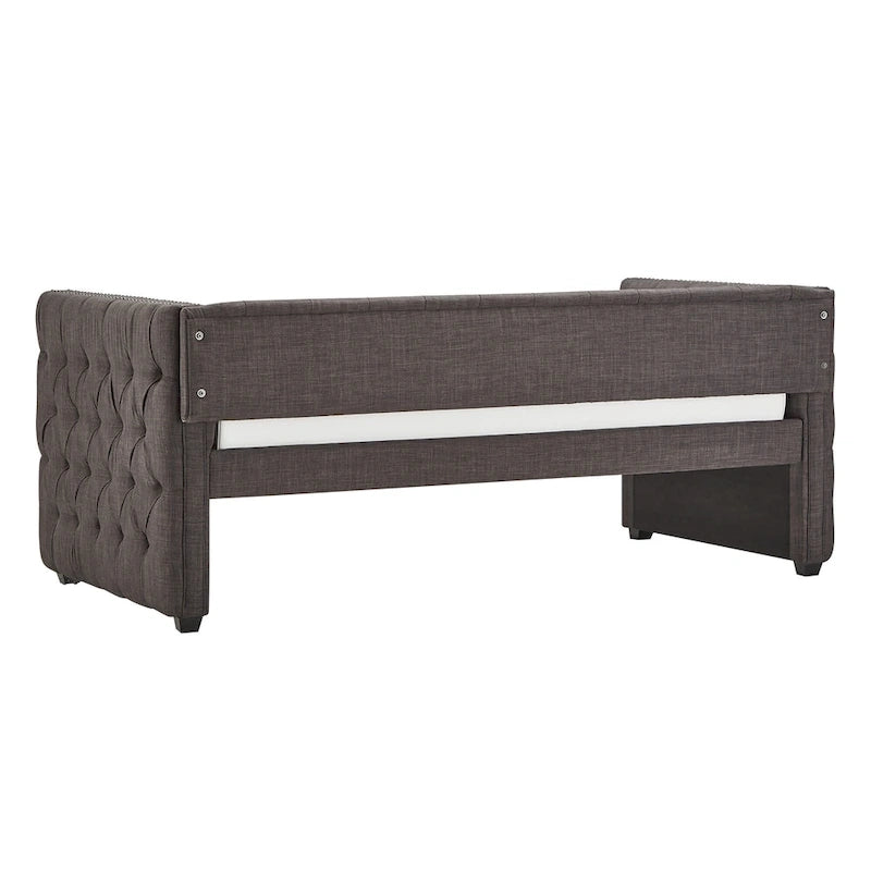 Lit de jour double capitonné Knightsbridge par iNSPIRE Q Artisan
