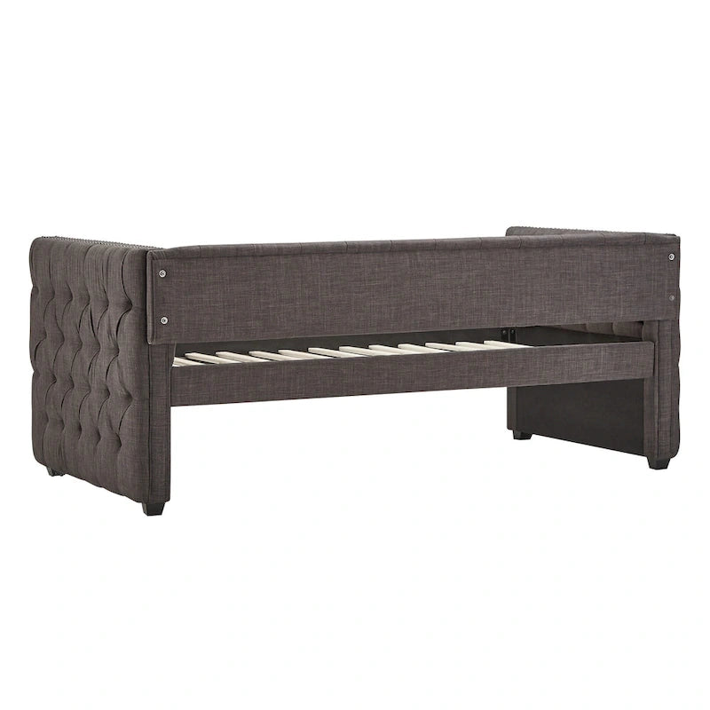 Lit de jour double capitonné Knightsbridge par iNSPIRE Q Artisan