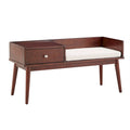 Banc d'entrée Niklas à 1 tiroir avec coussin iNSPIRE Q Moderne