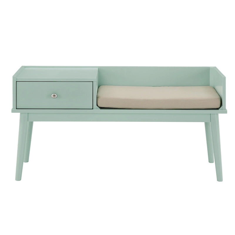 Banc d'entrée Niklas à 1 tiroir avec coussin iNSPIRE Q Moderne
