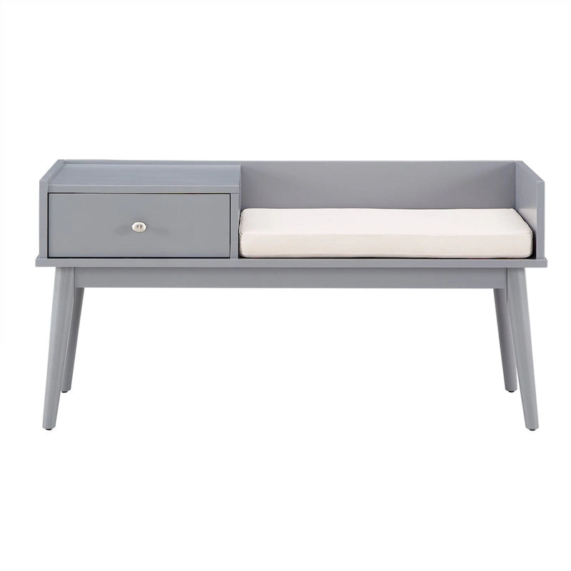 Banc d'entrée Niklas à 1 tiroir avec coussin iNSPIRE Q Moderne