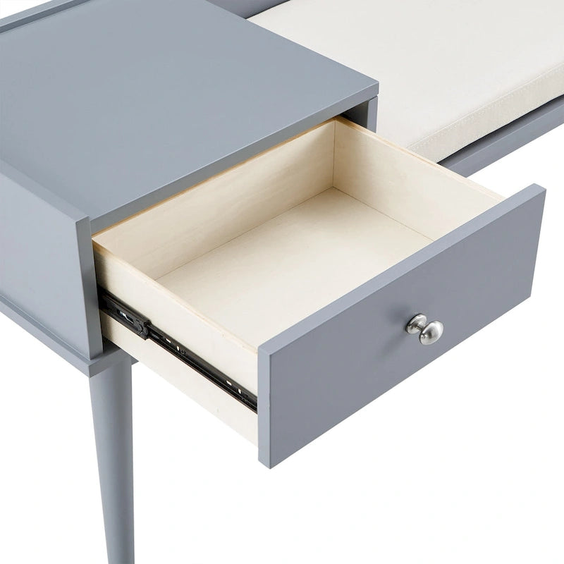 Banc d'entrée Niklas à 1 tiroir avec coussin iNSPIRE Q Moderne
