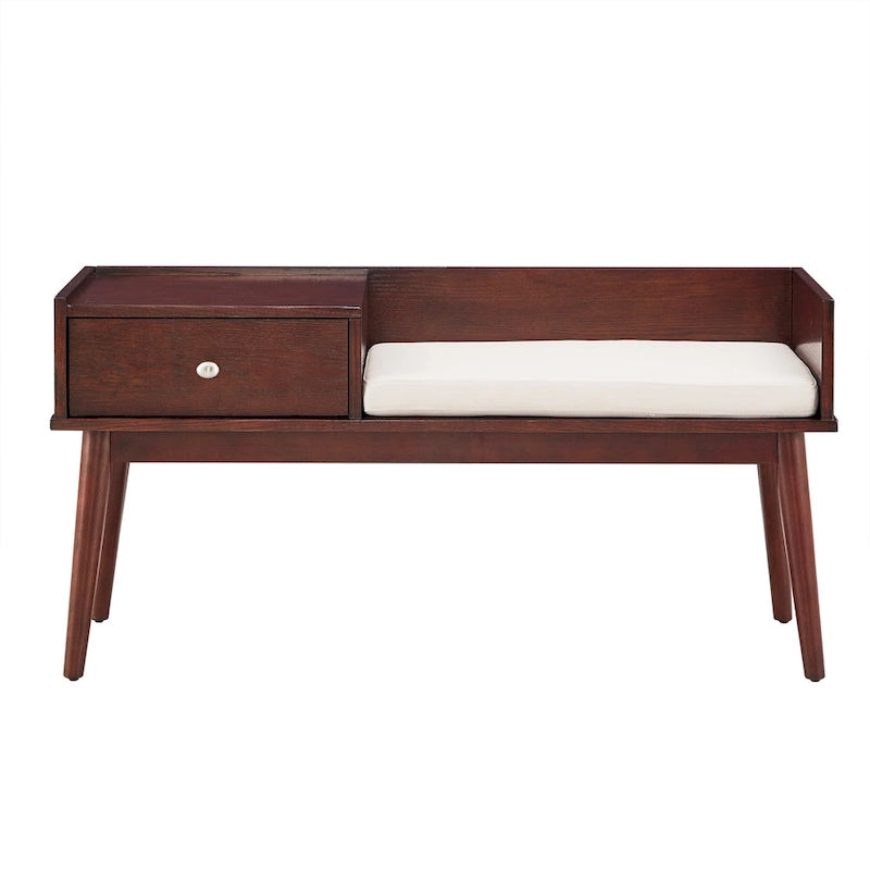 Banc d'entrée Niklas à 1 tiroir avec coussin iNSPIRE Q Moderne