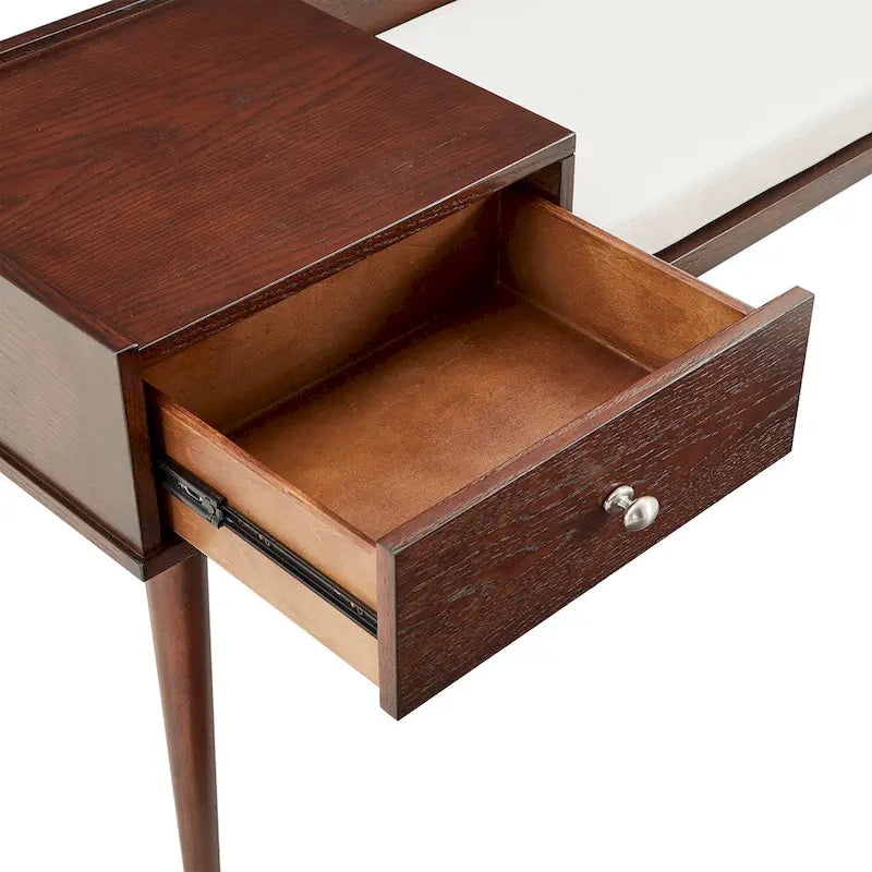 Banc d'entrée Niklas à 1 tiroir avec coussin iNSPIRE Q Moderne
