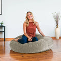 Pouf Jaxx Cocoon avec housse en chenille