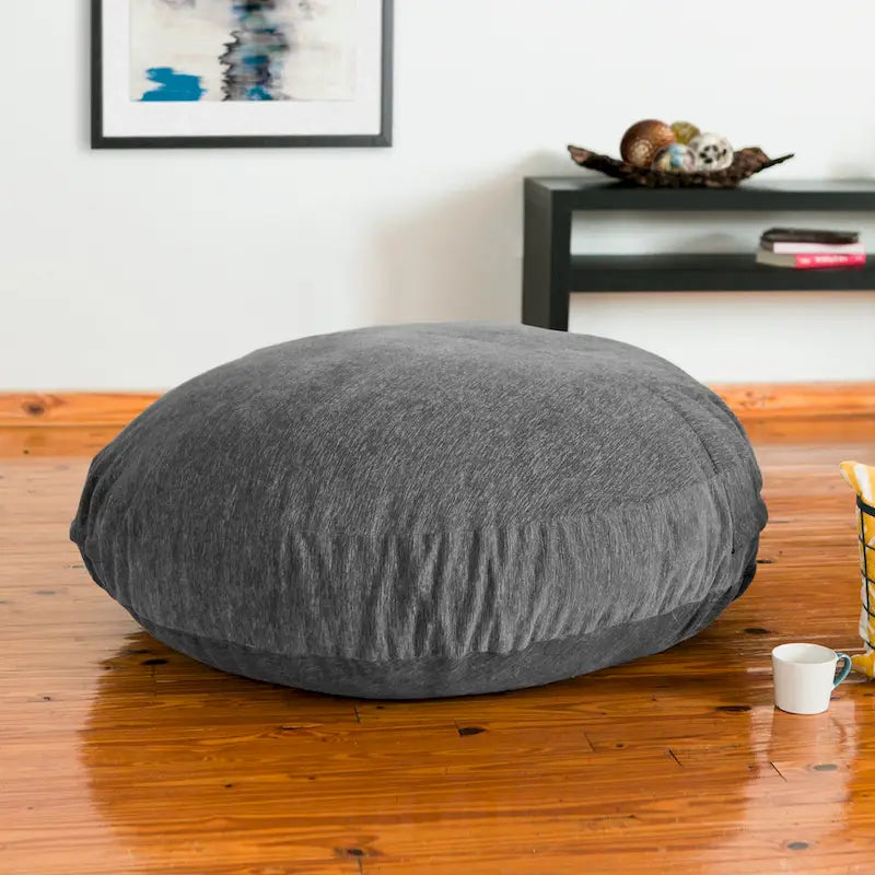 Pouf Jaxx Cocoon avec housse en chenille