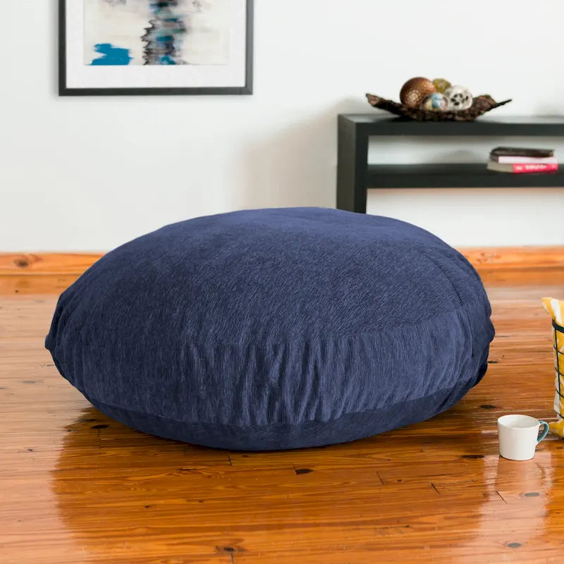 Pouf Jaxx Cocoon avec housse en chenille