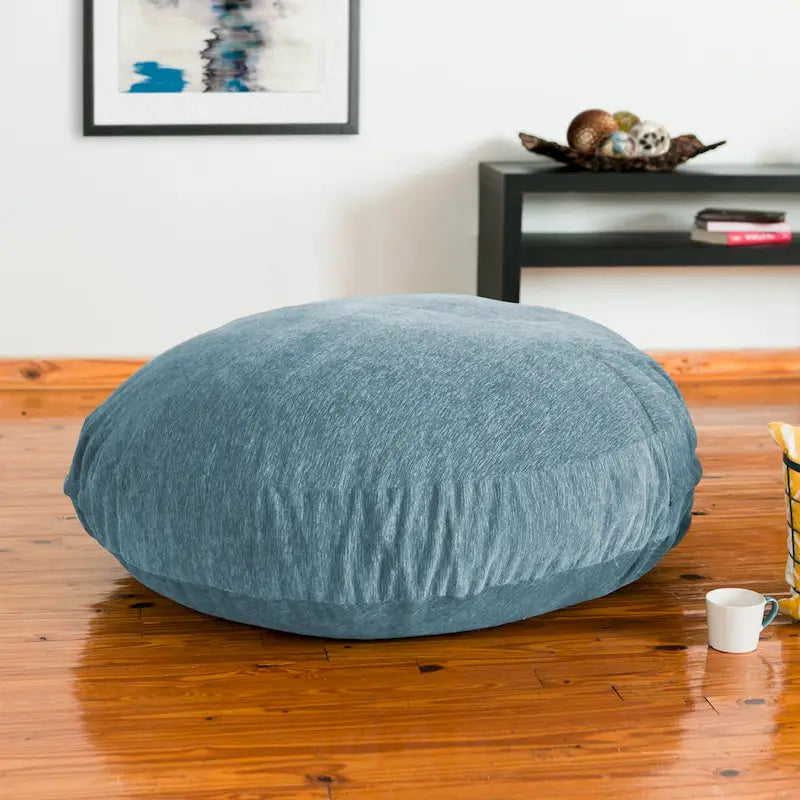 Pouf Jaxx Cocoon avec housse en chenille