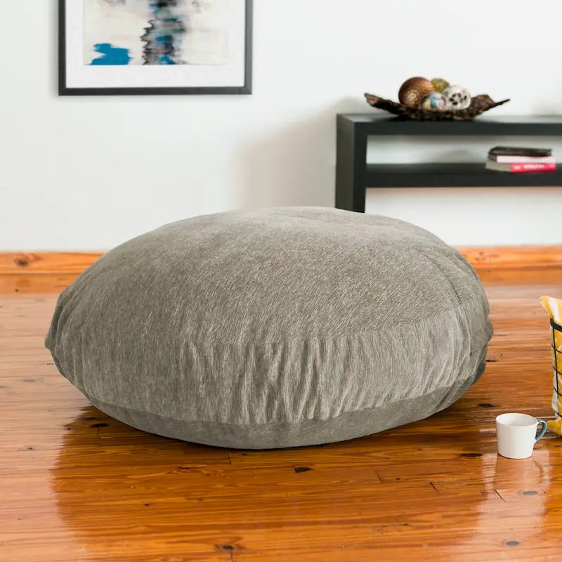 Pouf Jaxx Cocoon avec housse en chenille