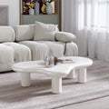 Table basse nuage, table basse moderne irrégulière à 4 pieds