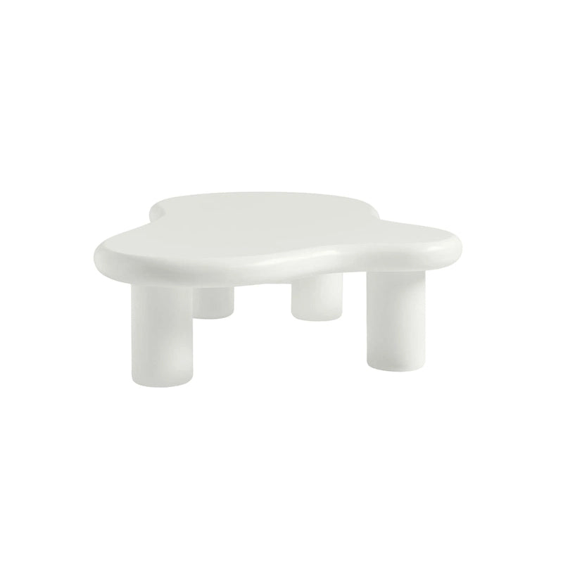 Table basse nuage, table basse moderne irrégulière à 4 pieds