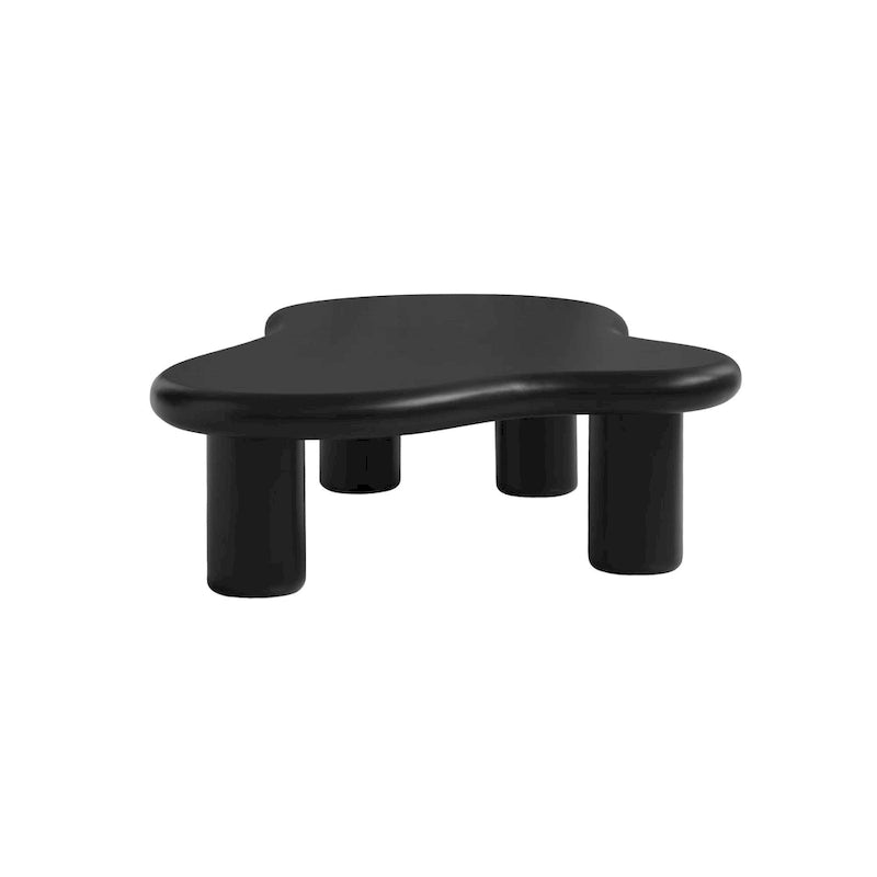 Table basse nuage, table basse moderne irrégulière à 4 pieds