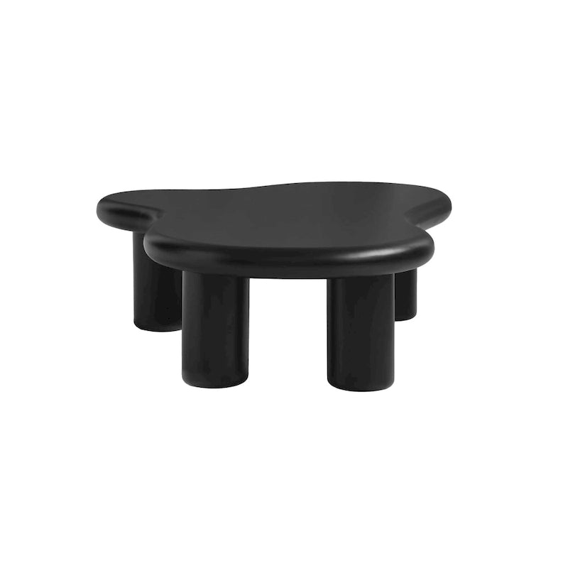 Table basse nuage, table basse moderne irrégulière à 4 pieds