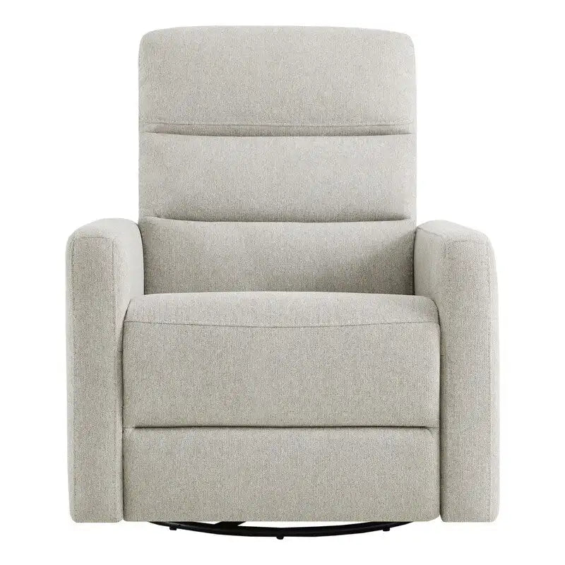 Fauteuil inclinable pivotant électrique Jason avec appui-tête et ports de chargement USB