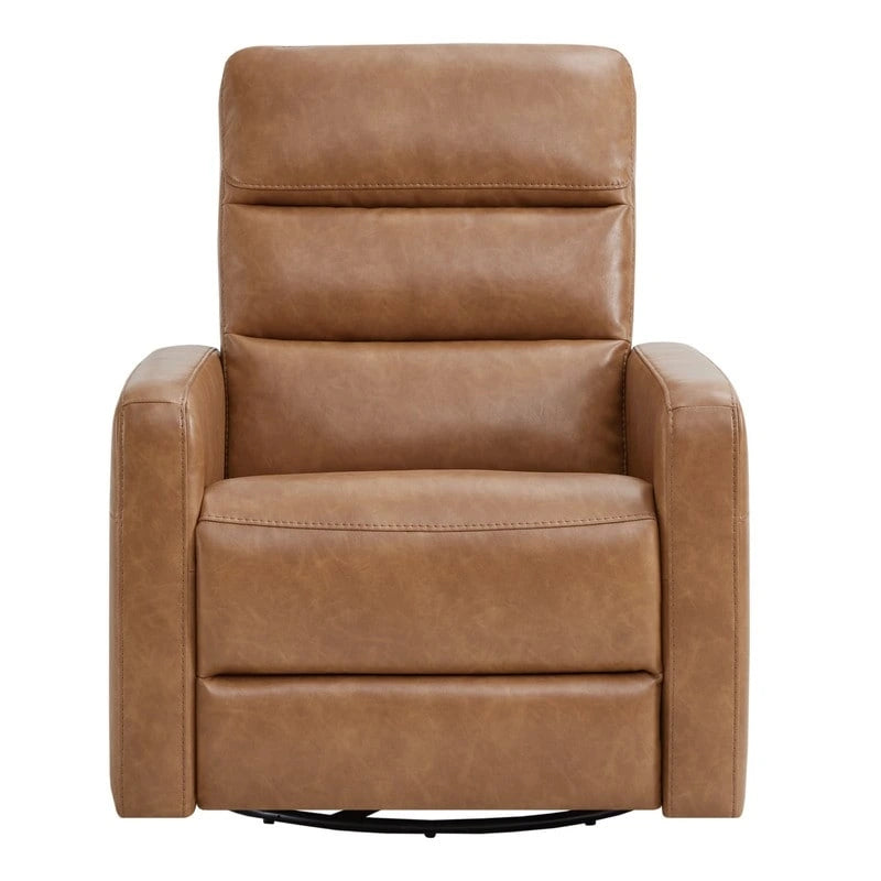 Fauteuil inclinable pivotant électrique Jason avec appui-tête et ports de chargement USB