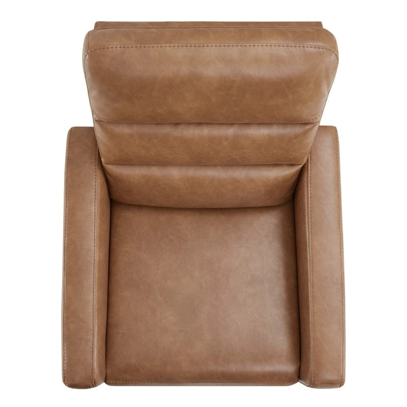 Fauteuil inclinable pivotant électrique Jason avec appui-tête et ports de chargement USB