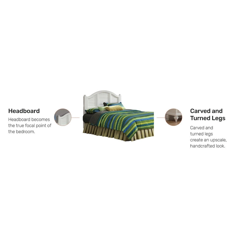 Tête de lit Bermuda Queen par Homestyles