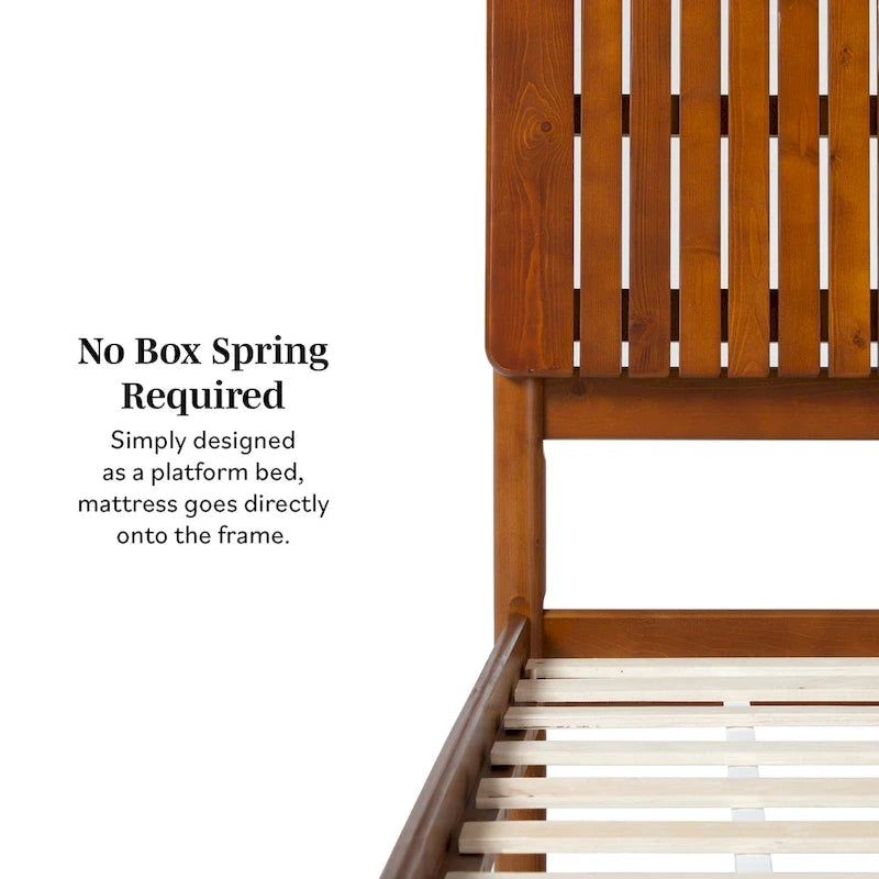 Tête de lit à lattes Middlebrook Designs pour lit Queen moderne