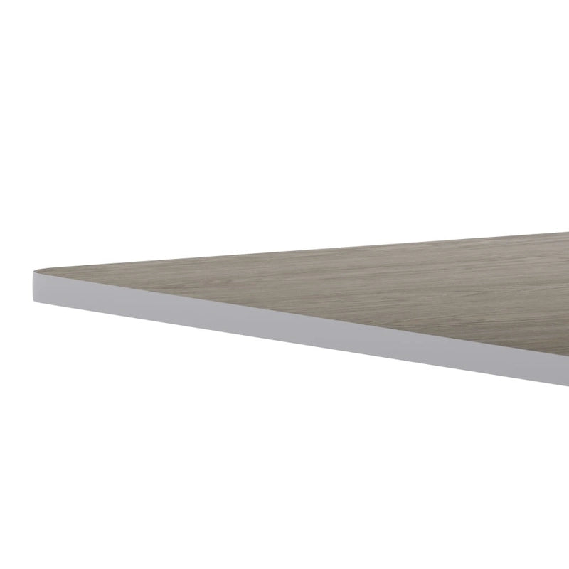 Plateau de table rectangulaire 30 x 60 avec revêtement stratifié réversible