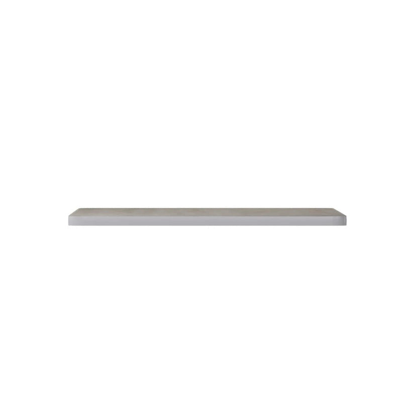 Plateau de table rectangulaire 30 x 60 avec revêtement stratifié réversible