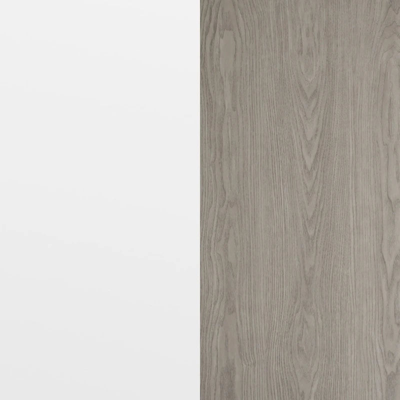 Plateau de table rectangulaire 30 x 60 avec revêtement stratifié réversible