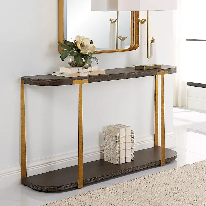 Table console en bois Uttermost Palisade - 54 po L x 30 po H x 14 po P