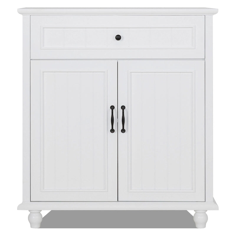 Buffet console de cuisine avec tiroirs et portes