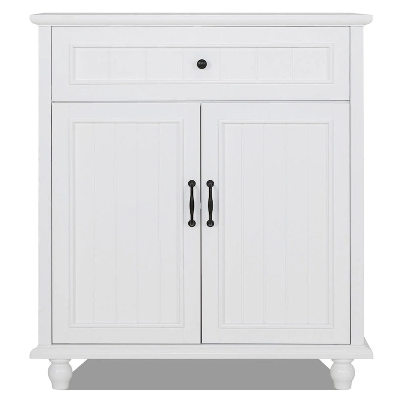 Buffet console de cuisine avec tiroirs et portes