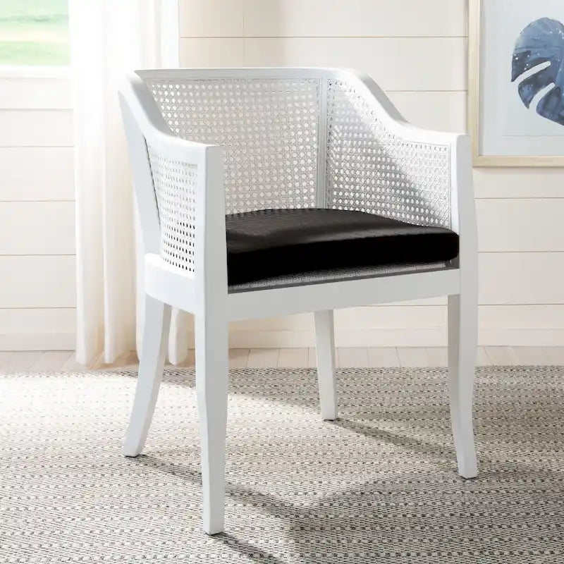 Chaise de salle à manger SAFAVIEH Velva en rotin - 60,5 x 59 x 81,5 cm - 61 x 58,5 x 81,5 cm (L x P x H)