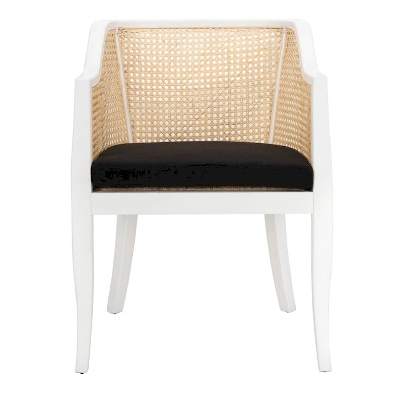 Chaise de salle à manger SAFAVIEH Velva en rotin - 60,5 x 59 x 81,5 cm - 61 x 58,5 x 81,5 cm (L x P x H)
